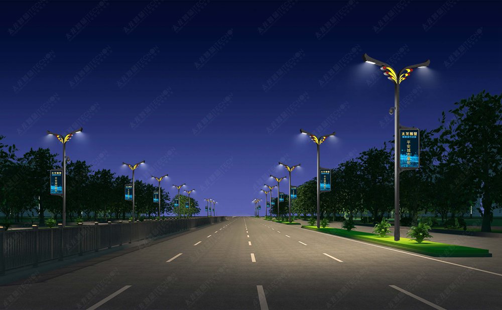 智慧路燈，智慧路燈廠家，智慧路燈屏